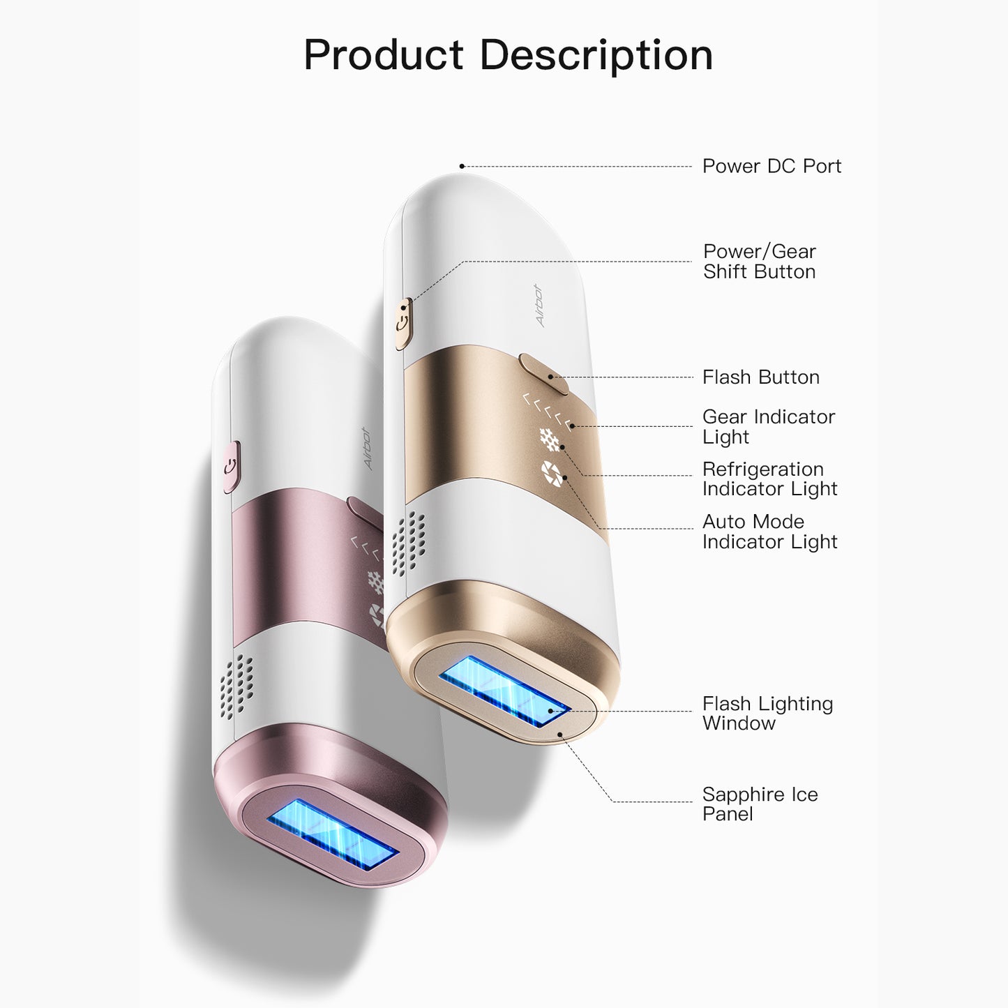 Airbot Laser Hair Remover Opal