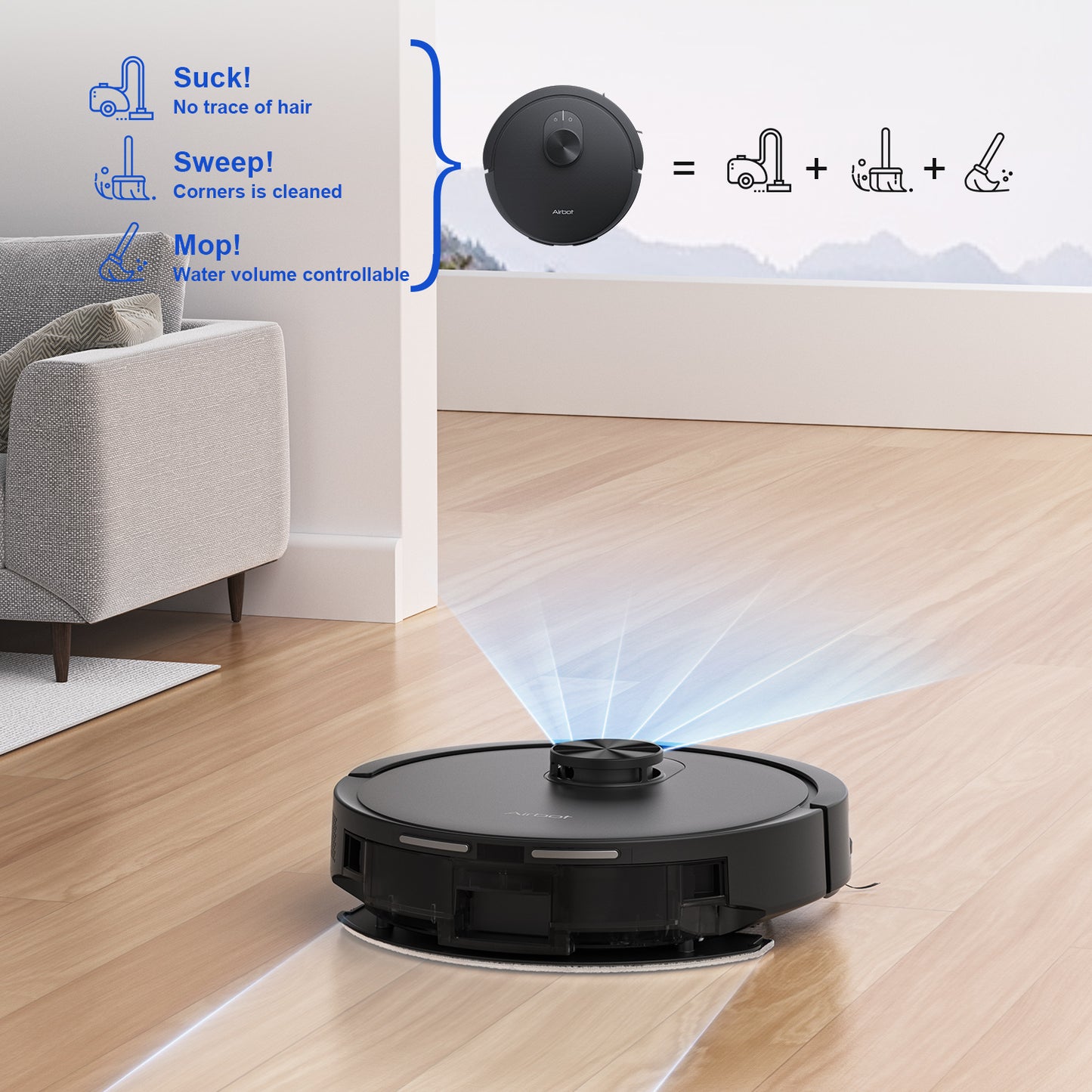 Airbot Robotic Vacuum S9 Ultra