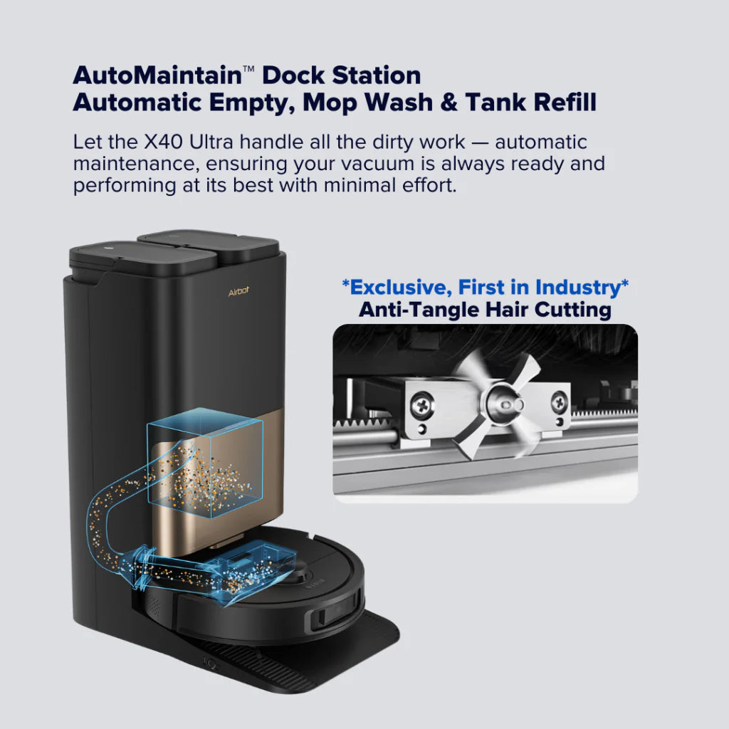 Airbot Robotic Vacuum X40 Ultra